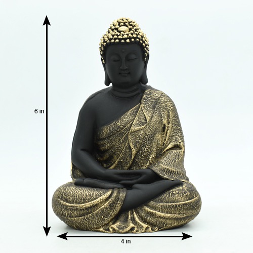 Religious Idol of Lord Gautam Buddha Statue Big Size Idols-Lord Buddha Idols for Gift, Home & Showpiece for Living Room in Home Decorative Showpiece