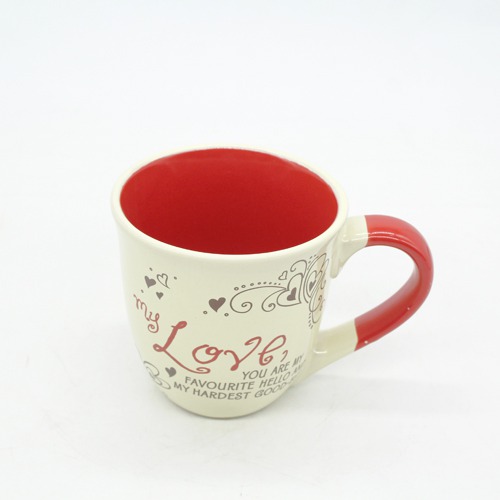 Classic Ceramic Love coffee mug for valentines day