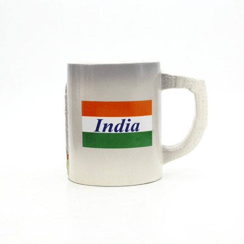 Taj Mahal Printed Ceramic Coffee mug | India Flag