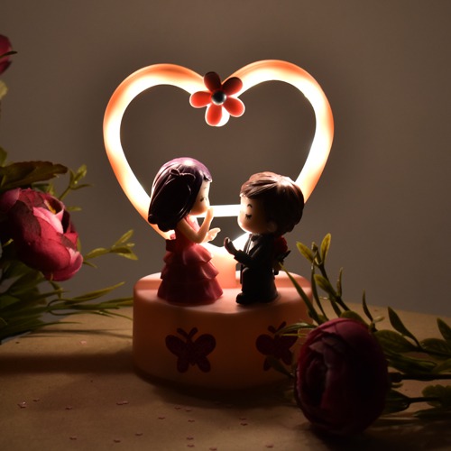 Couple Showpiece Valentine Day| LED Light For your Loved one