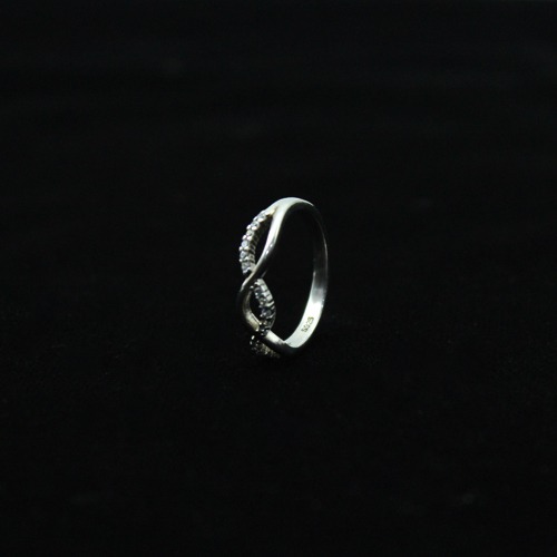 Double Wave Diamond Ring | Ring for Women and Girls/Gift