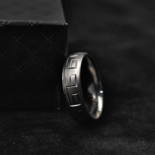 Silver Plated Band Style Ring For Men | Men's Ring | Gift For Boy And Men's