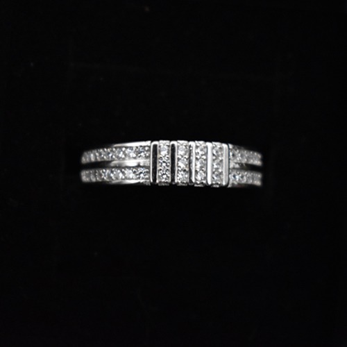 Sterling Silver Diamond Ring For Men | Men's Ring