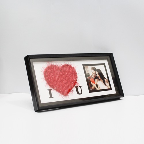 Love Memories personalized Wooden Photo Frame. For Him / Her