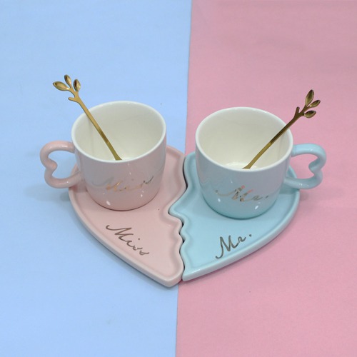 Mr. And Miss. Coffee Mug Set