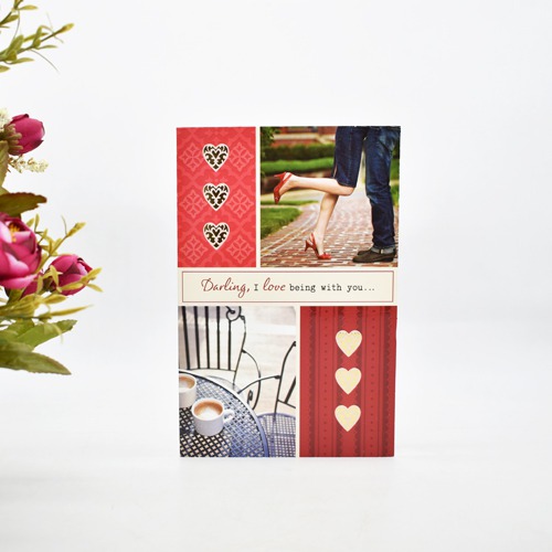 Darling, I Love Being With You Greeting Card