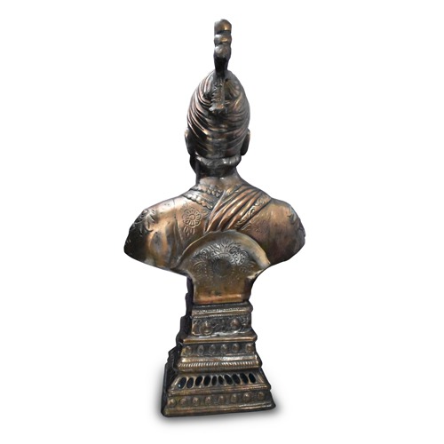 Gun Metal Copper Chhatrapti Shivaji Maharaj Idol