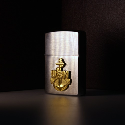 United States Navy Emblem Pocket Lighter |Cigarette Gas Lighter | Pocket Lighter | Cigarette Stylish Pocket Lighter | Stainless Steel Lighter