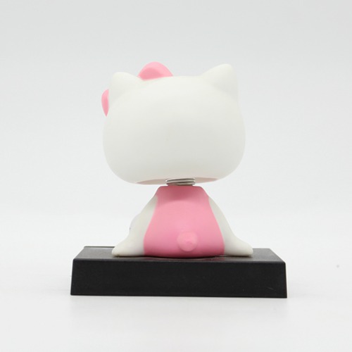 hello Kitty Pink Figure Bobble Head with Mobile Holder