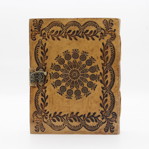 Antique Diary With Vintage Lock, Personal Organiser | Notebook | Diary | Personal Diary | Home And Office Use