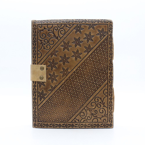 Antique Diary With Vintage Lock, Leather Pocket Diary |  Pocket Diary | Notebook | Diary | Personal Diary | Home And Office Use