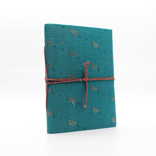 Silk Cloth Floral Printed Diary Cover With Recycle Handmade Paper |  Handmade  Diary | Pocket Diary | Notebook | Diary | Personal Diary