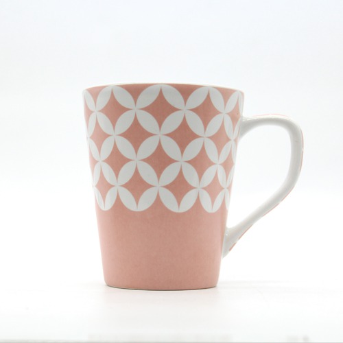 Printed Flower Designed Ceramic Mug