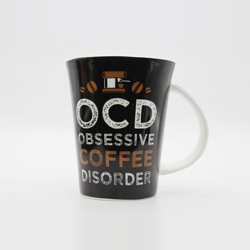 Obsessive Coffee Disorder Printed Ceramic Coffee Mug