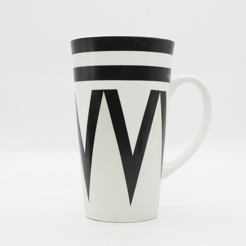 Milk Mug Large Monochrome Ceramic Mug