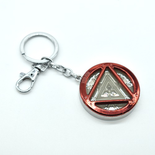 Iron Man Key Chain Chest Logo Metallic Key Chain | Key Ring Keychain for Girls Bag Scooty Bike Car Keys |  Stainless Steel Keychain