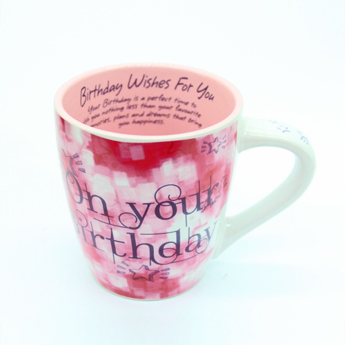 On Your Birthday Printed Ceramic Coffee Mug