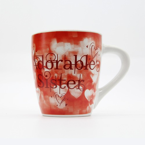 Adorable Sister Printed Ceramic Coffee Mug