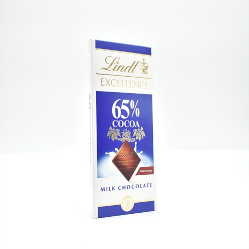 Lindt Excellence Milk 65% Bar 80g