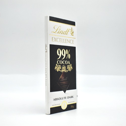 Lindt Excellence Dark 99% Cocoa Chocolate Bar 50g