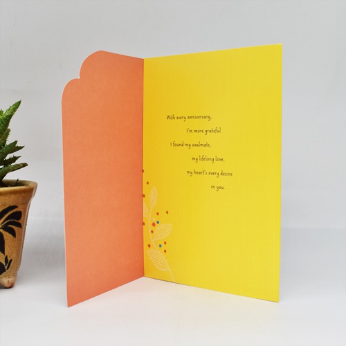 Happy Anniversary Dear Wife Greeting Card