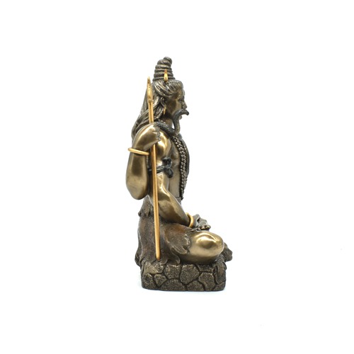 Lord Shiva Padmasana Decorative Idol  Shiva Idol, Shiva Murti, Resin Murti,