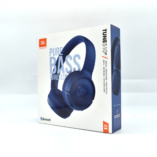 JBL Tune 500BT by Harman Powerful Bass Wireless On-Ear Headphones with Mic