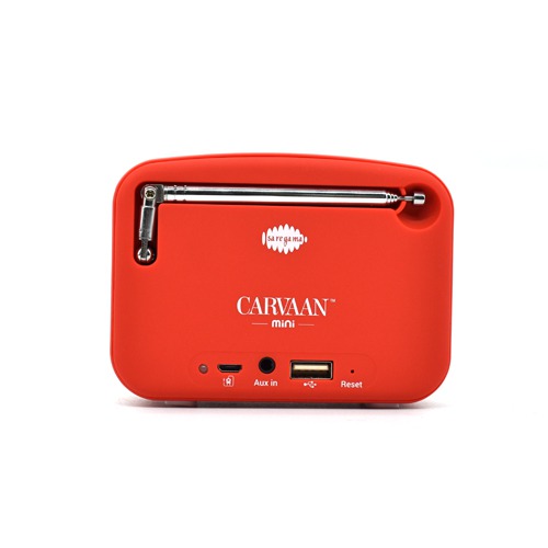 Saregama Carvaan Mini Hindi 2.0- Music Player Sunset Red