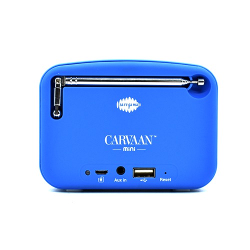 Saregama Carvaan Mini Hindi 2.0- Music Player Regal Blue