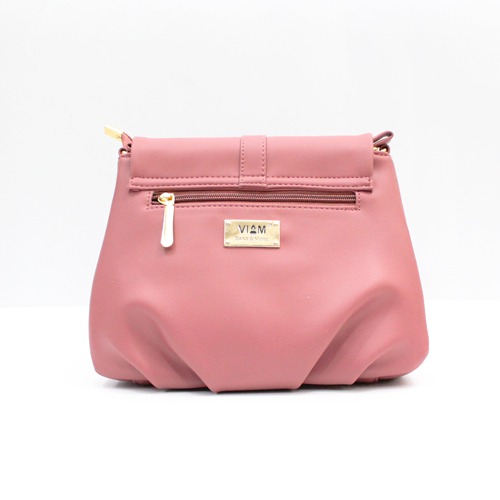 Pink Women Sling Bag - Mini | Leather Handmade Women's Handbags  detachable Sling Strap