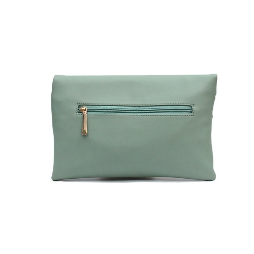 Pistachio Green Clutch Purse, Fold Over Clutch Bag | Clutch Bag | Handbag