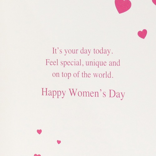 8th March is a Women's Day Card