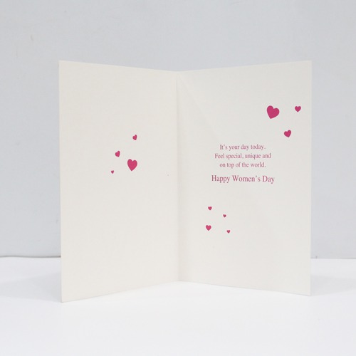 8th March is a Women's Day Card