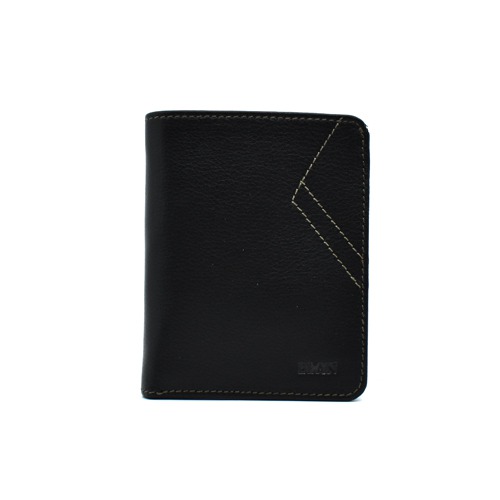 Men Black Genuine Leather Wallet -Mini | Black Genuine Leather Wallet | Leather Wallet for Men | Wallets Men Leather | Mens Wallet