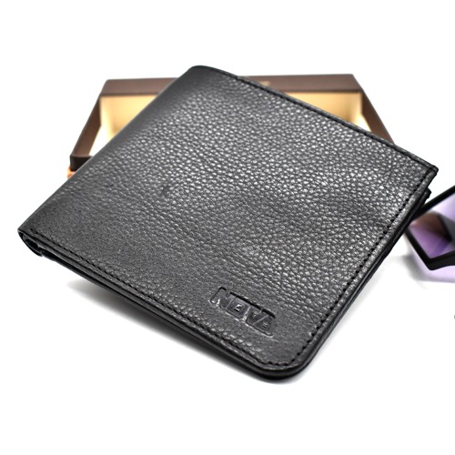 Nova Men's Black Leather Wallet | Leather Wallet for Men | Wallets Men Leather | Mens Wallet