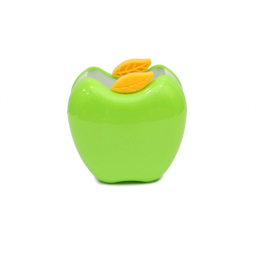 Plastic Apple Shape Pen Holder | Desk Pencil Holder Stand Pen Display Stationery Organiser