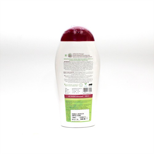 Mamaearth Onion Hair Fall Shampoo for Hair Growth & Hair Fall Control, with Onion Oil & Plant Keratin