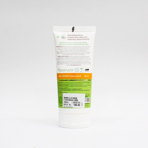 Vitamin C Face Wash with Vitamin C and Turmeric for Skin Illumination