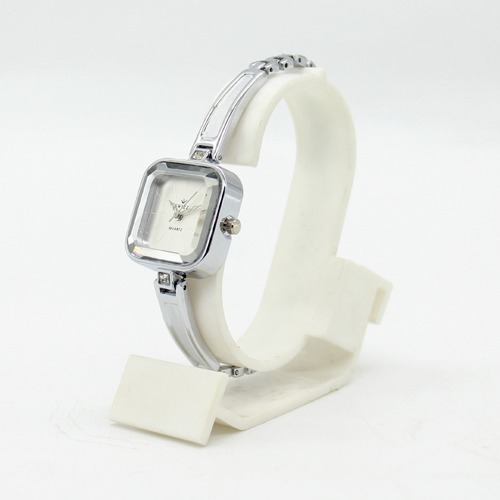 Women's Square White Dial Watch