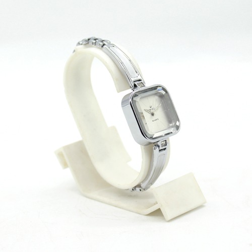 Women's Square White Dial Watch