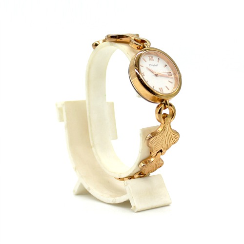 Golden Dial Roman Number's Women's Watch