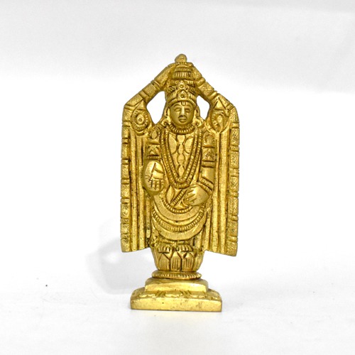 Brass Tirupati Balaji Idol For Puja