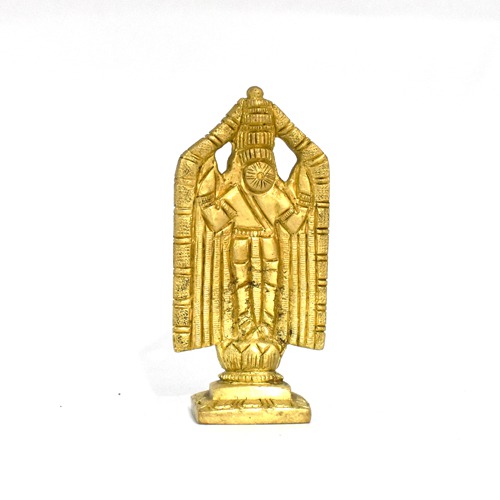 Brass Tirupati Balaji Idol For Puja