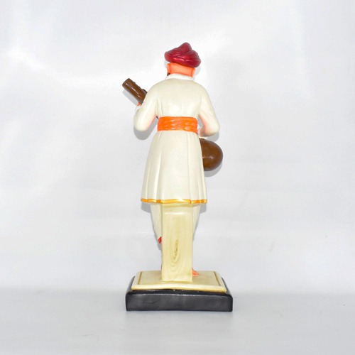 Sant Tukaram Maharaj Standing Idol | Standing Tukaram Idol, Fiber Idol, White