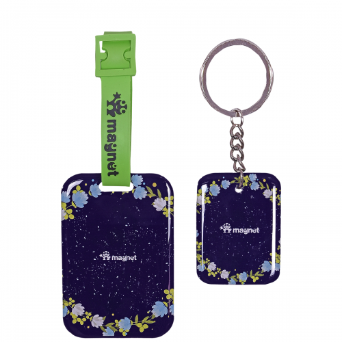 Dreaming For The Stars Bag Tag Set | Luggage Tags for Trolley, Suitcase, Backpacks