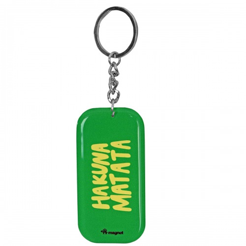 It's a Wonderful Life Keychain | Multicolour Hard Plastic Design Keychain Key Ring Anti-Rust for Car Bike Home Keys for Men and Women