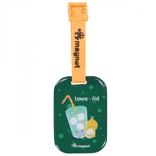 Nothing Like Fresh Lemon Bag Tag | Luggage Tags for Trolley, Suitcase, Backpacks