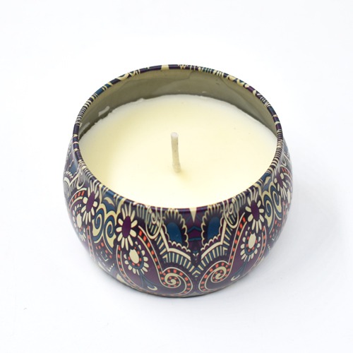 Scented Candle Metal Box | Wax Tin Jar Candles