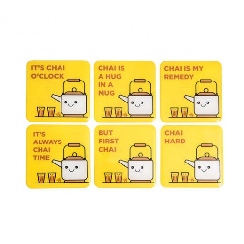 Chai For Life Tea Coasters