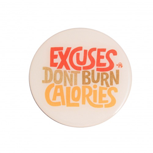 Weekend Sans Calories Tea Coasters